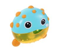 VANZACK Bubble Machine Toy Automatic Pufferfish Bath Bubble Maker with Music for Bathtub Water Play Portable Fun Bathroom Entertainment