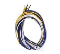 VANZACK Câblage Électronique pour Guitare Électrique et Basse, 16 Fils à Souder pour Circuits de Micro et Potentiomètre, Conducteurs Résistants à L’oxydation, Kit Complet pour Réparation