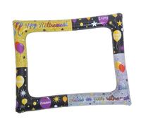 VANZACK Cadre Photo Gonflable pour Fête Retraite et Départ Accessoire Photo Booth PVC Léger et Réutilisable Décoration de Soirée et Animations Photobooth