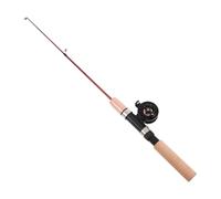 VANZACK Canne à Extension Courte pour Glace Moulinet Inclus compacte et résistante au Froid kit débutant pour extérieur Hivernal