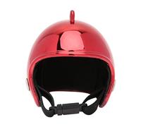 VANZACK Casque Poulet Protection Soleil Pluie Drôle Et Rouge Accessoires Costume Fournitures pour Animaux De Compagnie