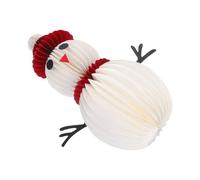 VANZACK Centre de Table en Nid d'abeille Figurine de Neige pour Noël