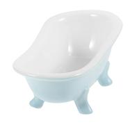 VANZACK Céramique pour Hamster Accessoire De Bain pour Petits Animaux pour Cochons Et Chinchillas Design Pratique Et Crée Un De Bain Joyeux pour