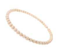 VANZACK Cerceau Artisanal En Perles De Macramé Kit De Couronne De Perles En Bois Décoration De Porte Dentrée Fabrication De Couronnes Pour Les Fêtes