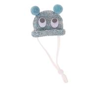 VANZACK Chapeau Décoratif pour Petits Animaux Bonnet Tricoté Main pour Hamsters Et Rongeurs Ajustable Et Adorable pour Fêtes Et Portraits Familiaux