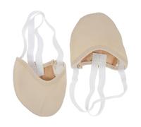 VANZACK Chaussures de Danse Femme Semelle Demi Pointes Stretch Extensible Mémoire Protection Professionnelle Non Slip pour Ballet Danse Latine et Gymnastique S