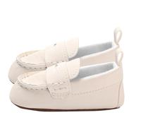 VANZACK Chaussures Premières Pas Bébé Unisexes Blanches Semelle Souple Antidérapante 11 CM Légères 45 G Respirantes Confortables pour Tout-Petits Intérieur Extérieur