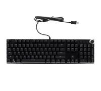 VANZACK Clavier Mecanique Retroeclaire Touches pour Jeu PC Bureau Lumiere Confortable sans Pilote Eblouissement
