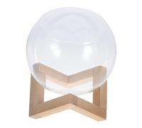 VANZACK Cloche à Fromage Sphère Verre Kit De Terrarium Bac pour Hamster Supports De Plantes Verre Plantes Hydroponiques