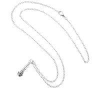 VANZACK Collier Microphone Femme Élégant Métal Robuste Pendentif Chaîne De Cou Pour Filles Soiréee Plage Vacances 45 Cm