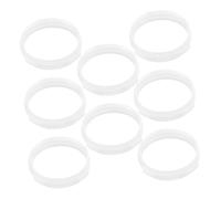 VANZACK Connecteurs De Tunnel Hamster, Raccords pour Tubes De Cage à Hamster, Blanc, Lot De 8 Pièces, Extension Modulable pour Habitat De Petits Animaux