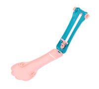 VANZACK Cuillère de Nourriture pour Chat Portable Poussoir Pratique Antigaspillage Accessoire Alimentation Domestique Design Pattes pour Faciliter Le Repas des Chats