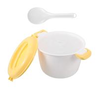 VANZACK Cuiseur Riz Micro-ondes Compact Multifonction Portable pour Maison Cuisson Vapeur Légumes Pâtes Chauffage Décongélation Facile Petit Ustensile Cuisine Polyvalent