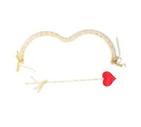 VANZACK Cupid's Arrow Prop For Valentine S Day Heart-shaped Cupid Costume Accessory Ready-to-use Romantic Stage And Party Decor For Women S Cosplay
