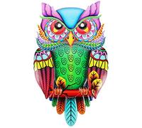 VANZACK Décoration Murale Forme Hibou Sculpture Murale Métal Pour Salon Ou Chambre Forme De Hibou