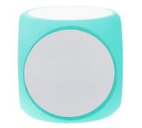 VANZACK Dés en Mousse Effaçables 10 Cm pour Jeux de Société et Matériel Éducatif, Dé Géant DIY Polyvalent pour Garçon et Filles et Écoles, Outil Pédagogique Créatif pour Activités Ludiques, Bleu Lac