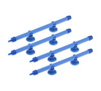 VANZACK Diffuseur d'air pour Aquarium 4 Pièces 25 CM Bleu Barre à Bulles Cylindrique en Pierre à Air Bulleur d'Aquarium sans Danger pour Pompe Air Aquarium Silencieuse et Aération