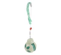 VANZACK Distributeur de Friandises pour Chat Distributeur de Nourriture pour Chat en Plastique Forme Scarabée, Interactif, Alimentation Lente, Intérieur et Extérieur