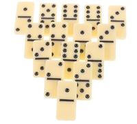 VANZACK Dominos Adultes Classique Jeu de Société Familial pour Fête et Blocs Domino Multifonctions Construction et Apprentissage Mathématique