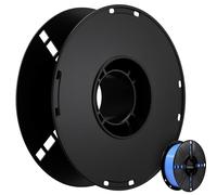 VANZACK Enrouleur de Câble Plastique Noir 1 Kg, Bobine de Cordon Électrique Légère et Robuste pour Camping et Camping-car, Organiseur de Rallonge Électrique Ergonomique et Polyvalent