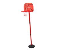 VANZACK Ensemble De Basket-Ball pour Garçon Et Filles Ajustable, Panier De Basket-Ball Intérieur, Jouet De Jeu Éducatif Ballon, pour Entraînement Et Jeu à Domicile