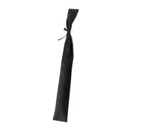 VANZACK Étui de Protection pour Sabre Chinois en Tissu Noir Bandoulière | Poche de Transport, Forme Allongée, pour Lames D'entraînement et Pièces de Collection