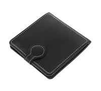 VANZACK Étui Porte-médiators Guitare Électrique et Acoustique 12 Pièces en PU Noir Étanche Compact pour Rangement et Transport Portable Adapté Paquet Dos Accessoires