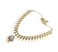 VANZACK Exotic Boho Rhinestone Tassel Waist Chain Belt Long Ethnic Geometric Belly Jewelry For Dance Parties And Holiday Outfits