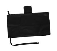 VANZACK Extension Siège Avion Pour Garçon Et Filles Noir 79x44 Cm Repose-pieds Portable Ajustable En Mousse Douce Accessoire Voyage Bébé Et Tout-petit Pour Confort Siège Avion Et Voiture