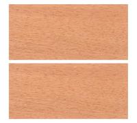 VANZACK Feuilles de Cèdre Espagnol pour Accessoires en Bois Marron Humidificateur de Boîte et Pot Système de Séparation et Conservation, Lot de 2 Pièces