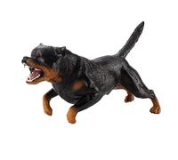 VANZACK Figurine Chien Rottweiler Réaliste Éducatif pour Garçon Fille Modèle Adorable et Interactif