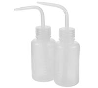 VANZACK Flacons Pulvérisateurs Usage Multifonctionnel en Plastique Blanc Lot de 2 et Arrosage de Plantes 150ml et Économie D'eau pour Laboratoire Adapté aux Expériences Extérieures