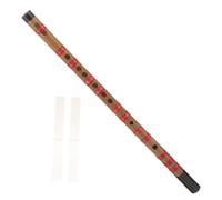 VANZACK Flûte Bambou Traditionnelle Longue pour Débutants Instrument Chinois et Portable Bambou Facile à Jouer pour Études et Loisirs