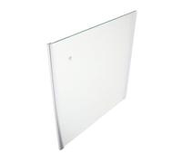 VANZACK Fridge Insert Glass Board Double Edge Wrapped Tempered Glass Shelf Divider For Refrigerator Storage Transparent Partition For Household Freezer And Fresh Food Organization