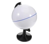 VANZACK Globe Éducatif Vierge à Peindre avec Support Surface Réinscriptible pour Projets DIY Expression Artistique et Enseignement Géographique Interactif