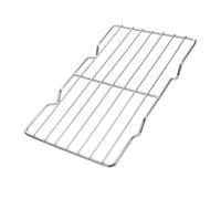 VANZACK Grille de Cuisson en Refroidissement, Grille de Cuisson en Fil Métallique en Acier Inoxydable Argenté, pour Camping et Barbecue Familial, Égouttage et Maintien de L'humidité
