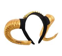 VANZACK Halloween Punk Devil Horns Headband Gothic Sheep RAM Horn Headpiece Animal Costume Accessory For Adult Cosplay Party