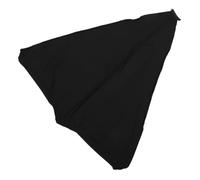 VANZACK Housse de Protection Noir pour Enceinte sur Pied en Coton Anti-uv et Dissimulant Câbles, pour Scènes Professionnelles en Extérieur
