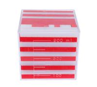 VANZACK Jeu de Blocs de Comptage Mathématiques en Plastique pour Maternelle Cubes Numériques Mathématiques Démonstrateur D’Unités de Volume Matériel Pédagogique Essentiel pour