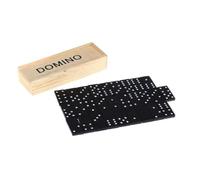 VANZACK Jeu de Dominos Ensemble de Blocs Éducatifs pour Familles Jeu de Voyage Pratique avec Boîte de Rangement Robuste