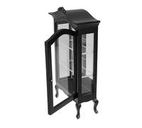 VANZACK Jolie Bibliothèque Miniature pour Maison De Poupée Meuble en Bois À L'Échelle 1/12 Présentoir pour Maison De Poupée Mini Meuble Décoratif Accessoires De Jeu De Rôle