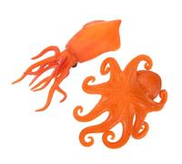 VANZACK Jouets De Décompression Animaux Marins Garçon Et Filles, Lot De 2, TPR Ultra-élastique, Souple Et Solide, Jouets Sensoriels à Presser pour Fête Et Anniversaire