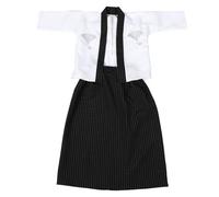VANZACK Kimono Traditionnel pour Garçon Fille Costume de Déguisement pour Événements Thématiques et Fêtes Halloween Tenue de Performance