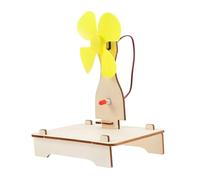 VANZACK Kit Éducatif Générateur Éolien DIY pour Élèves Scientifique Expérimentation Outil Pédagogique École Construction Électrique et Apprentissage des Sciences Couleur Couleur Aléatoire