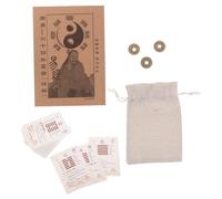 VANZACK Kit I Ching Vintage Cartes Feng Shui pour Débutants Guide Dapprentissage Décoration Chinoise Richesse