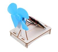 VANZACK Kit Science Expérimentale Bois DIY Ventilateur Solaire Éducatif Garçon Fille Apprentissage Mécanique Projet Manuel