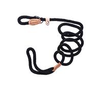 VANZACK Laisse de Dressage pour Animaux de Compagnie Petit Chiot la Laisse du Chien Chiens entraînement glissé Laisse de Dressage de Chien Responsable de la Formation Black