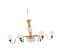 VANZACK Lampe Plafonnier Miniature Suspendue pour Maison De Poupée Modèle Éclairage Décoratif Lampe De Paysage Miniature