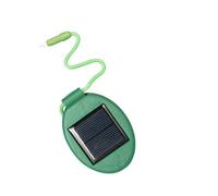 VANZACK Lampe Solaire LED pour Pots de Fleurs Extérieure Étanche, Éclairage Décoratif en Plastique Panneau Solaire Cristallin, Lot de 2, Couleur Aléatoire