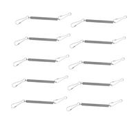 VANZACK Lot de 10 Manomètres De Couple pour Fontaine À Eau Robustes À Ressort Fixe pour Radiateur Clé Dynamométrique Broches Remplaçables Prise De Crochets en Forme De